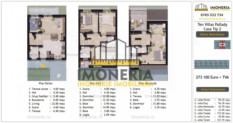 Titan Direct Dezvoltator -0% comision -Apartament 4 camere cu gradina si putini vecini