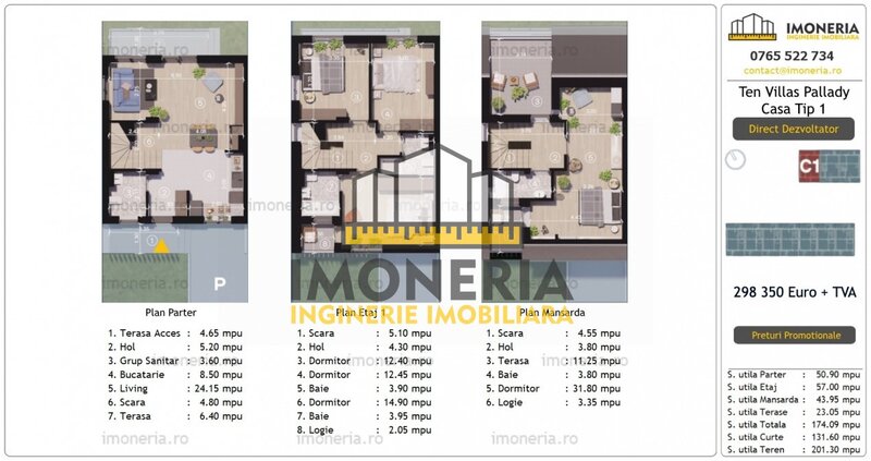 Titan Direct Dezvoltator -0% comision -Apartament 4 camere cu gradina si putini vecini